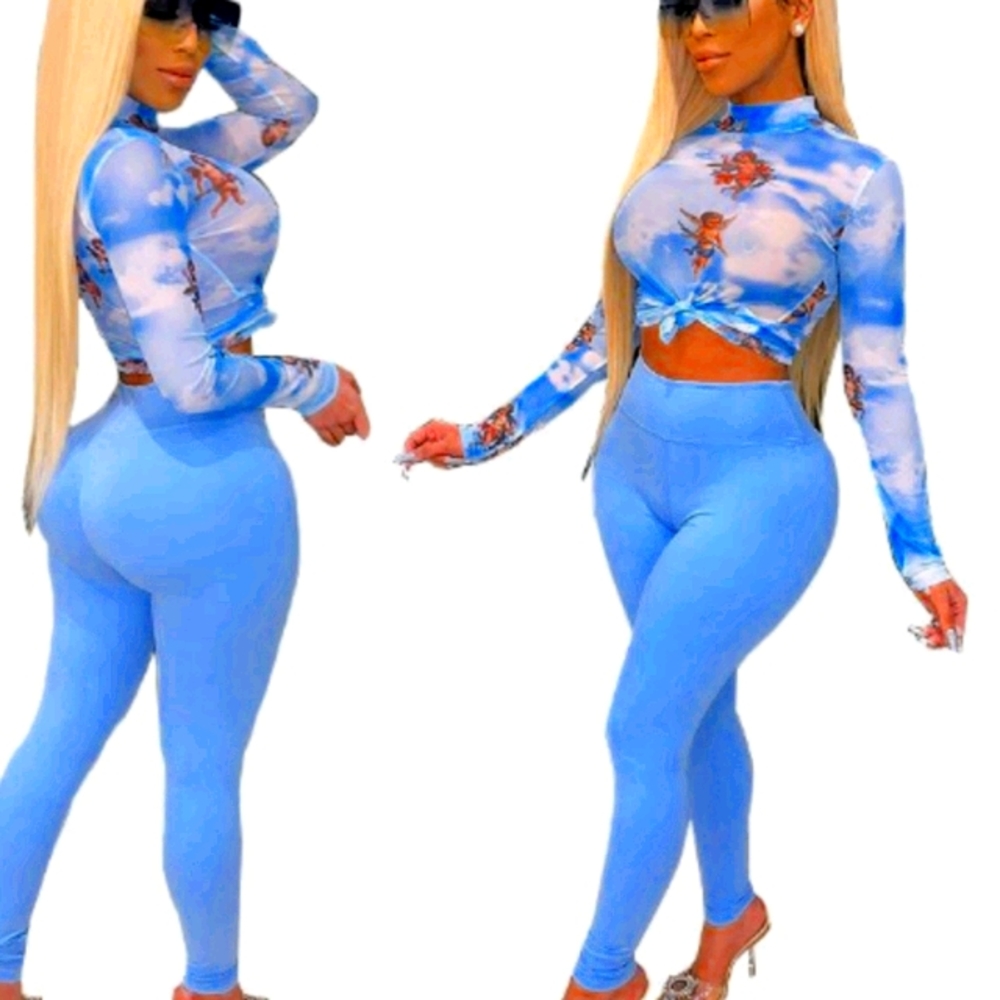 Aqua Outfit Set 💕💕